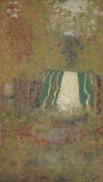 Signatur: unten rechts "E.Vuillard"