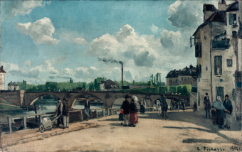 Signatur: unten rechts "C.Pissarro 1868"