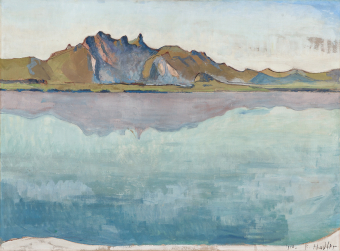 Signatur: unten rechts "1910. F. Hodler"