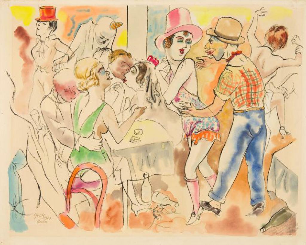 George Grosz: The Ball is on, 1927